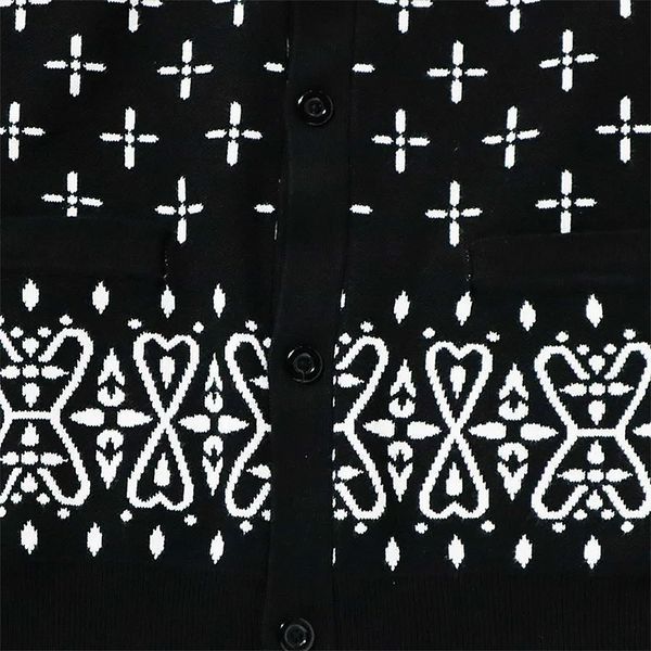 Реглан Cookman KNITTED CARDIGAN bandanna cross black 231-53531-19 фото
