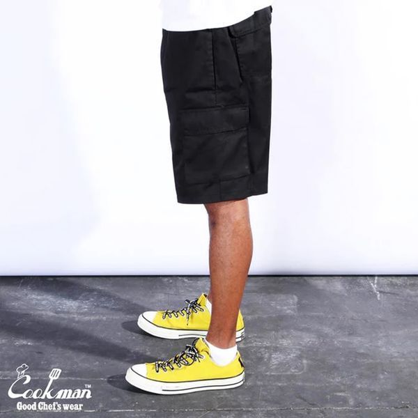 Шорти Cookman CHEF PANTSSHORTCARGO black 231-11923-18 фото