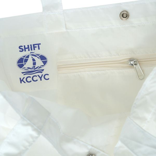 Сумка-шопер SHIFT x KCCYC TOTE BAG white SH-KCCYC-003-WHT фото