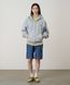Худі Gramicci ONE POINT ZIP HOODED SWEATSHIR heather grey (G310-FT-HTGY) G310-FT-HTGY фото 3
