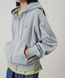 Худі Gramicci ONE POINT ZIP HOODED SWEATSHIR heather grey (G310-FT-HTGY) G310-FT-HTGY фото 2