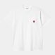 Футболка Carhartt S/S Pocket Heart T-Shirt White I032128 фото 3