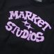 Футболка Market SMILEY OLD SCHOOL T-SHIRT washed black MKT26Q1-SS0616-01921 фото 2
