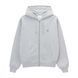 Худі Gramicci ONE POINT ZIP HOODED SWEATSHIR heather grey (G310-FT-HTGY) G310-FT-HTGY фото 1