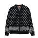 Реглан Cookman KNITTED CARDIGAN bandanna cross black 231-53531-19 фото 1