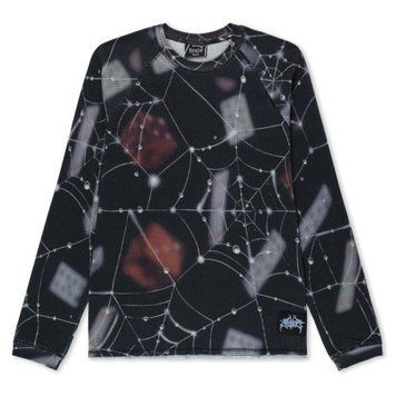 Лонгслів Ripndip REDEMPTION WAFFLE KNIT LONG SL Black RNDSUM26102 фото