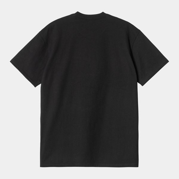 Футболка Carhartt S/S Pocket Heart T-Shirt Black I0321281 фото