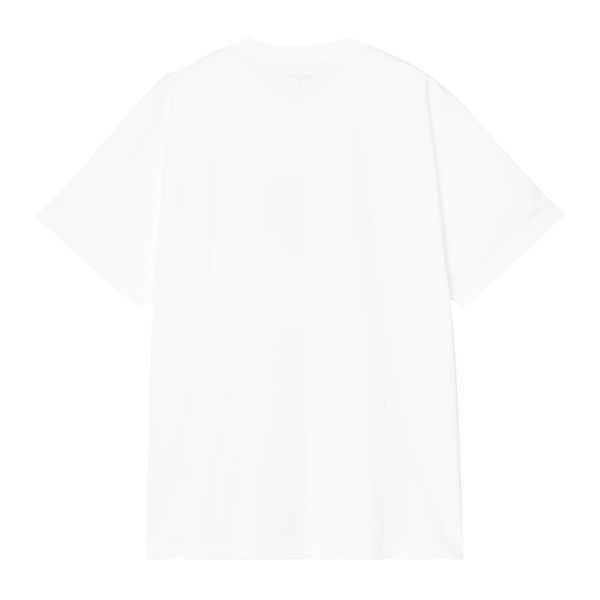 Футболка Carhartt WIP S/S CLOUD SCRIPT T-SHIRT White I036200.02XX фото