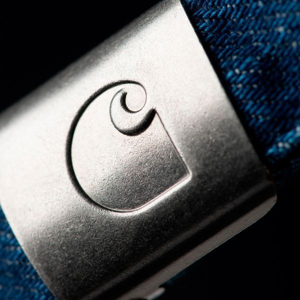 Кепка Carhartt WIP LUCAS CAP blue stone washed I036364.0106 фото