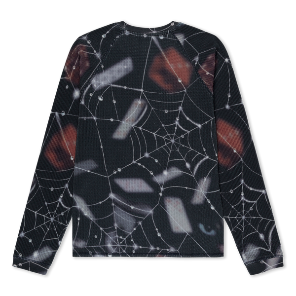 Лонгслів Ripndip REDEMPTION WAFFLE KNIT LONG SL Black RNDSUM26102 фото