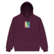 Худі Ripndip NERMHOL HOODIE dark plum RNDFALL26121 фото 1