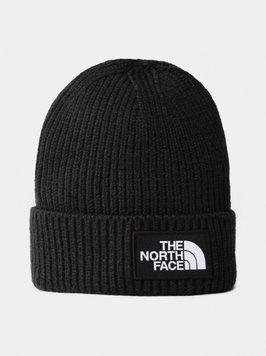 Шапка The North Face TNF LOGO BOX CUFFED BEANIE Black NF0A3FJXJK3 фото