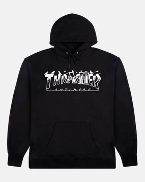 Худі THRASHER X ANTIHERO PIGEON MAG Black 315039-BLK фото