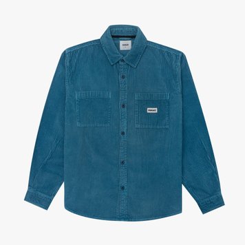 Сорочка Parlez TRACK CORD SHIRT dusty blue PARSS24015 фото