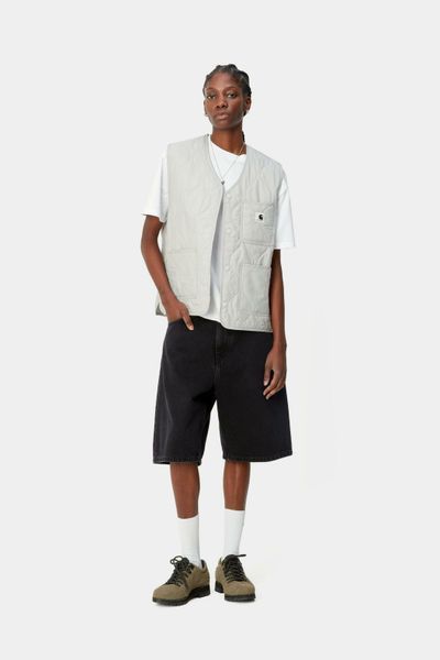 Шорти жіночі Carhartt WIP W BRANDON SHORT black stone washed I037021.8906 фото
