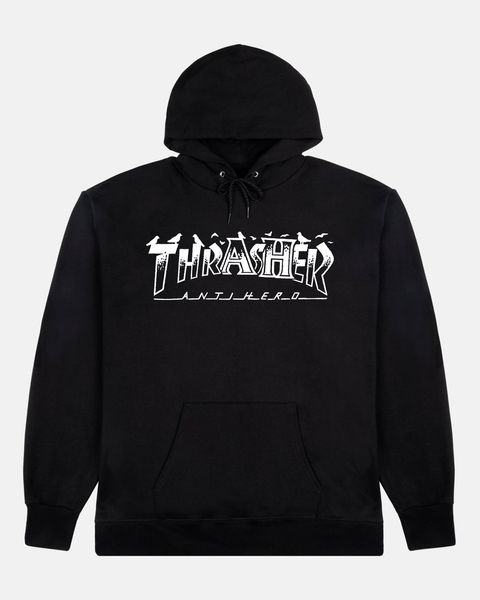 Худі THRASHER X ANTIHERO PIGEON MAG Black 315039-BLK фото