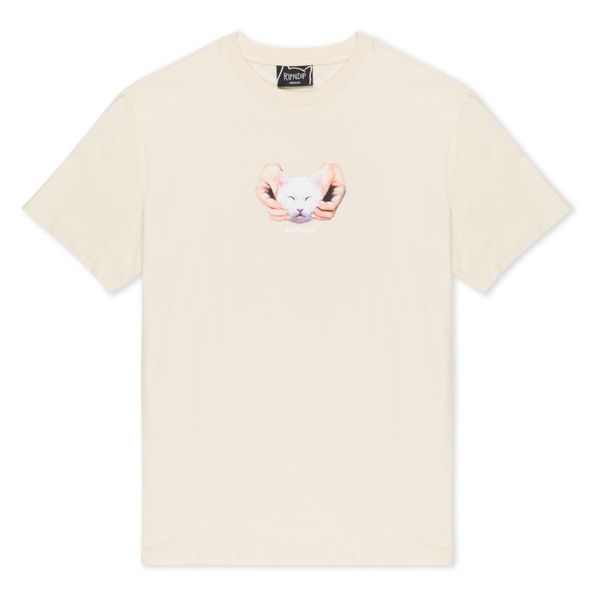 Футболка Ripndip HAPPY KITTY TEE Natural (RNDSUM24147) RNDSUM24147 фото