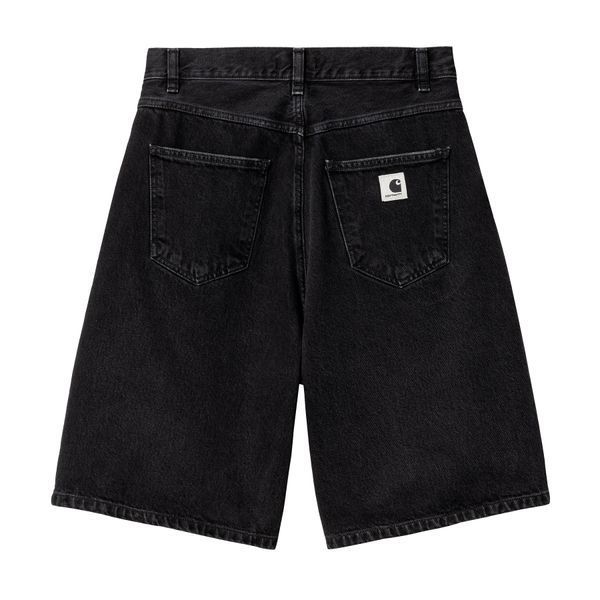Шорти жіночі Carhartt WIP W BRANDON SHORT black stone washed I037021.8906 фото