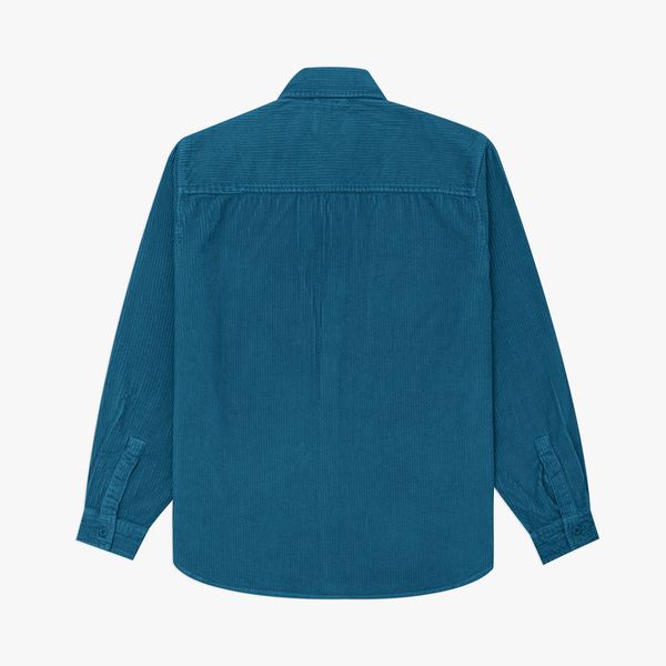 Сорочка Parlez TRACK CORD SHIRT dusty blue PARSS24015 фото