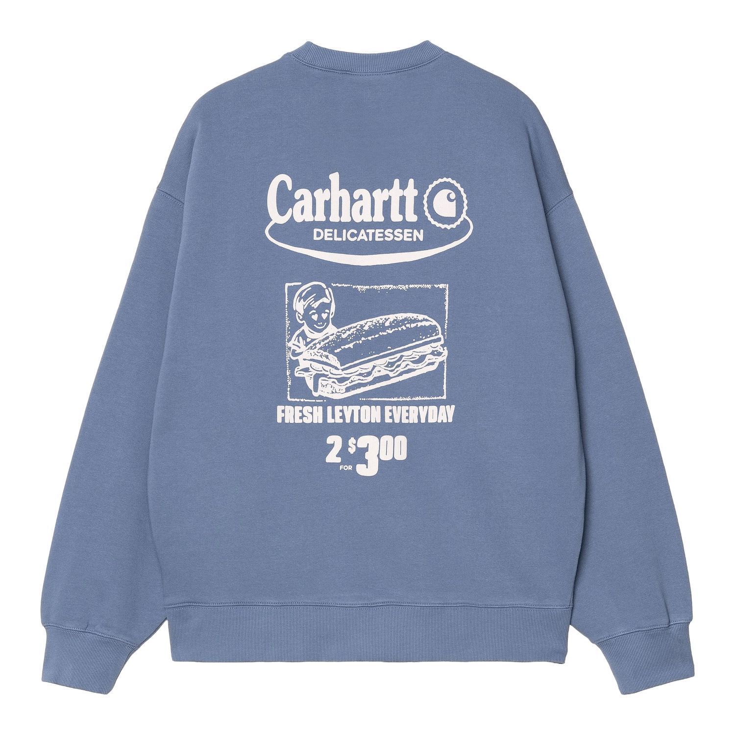 Придбати Світшот Carhartt WIP CATALOGUE SWEAT blue iris/air pink