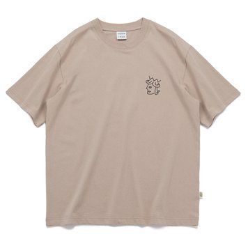 Футболка Victoria Hk QUEENHEAD LOGO S/S TEE cement 2621001-CEME фото