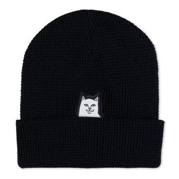 Шапка Ripndip LORD NERMAL BEANIE black RND1890N фото