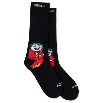 Шкарпетки Ripndip WHY SO NERMAL? SOCKS black RNDFALL26173 фото
