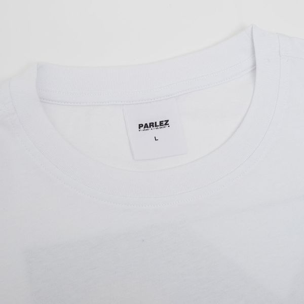 Футболка Parlez BRANDONS T-SHIRT white PARAW23097 фото