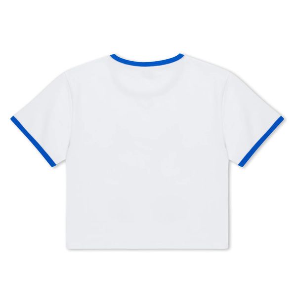 Футболка Ripndip LOS RIPNDIP CROPPED RINGER TEE White RNDWOM66 фото