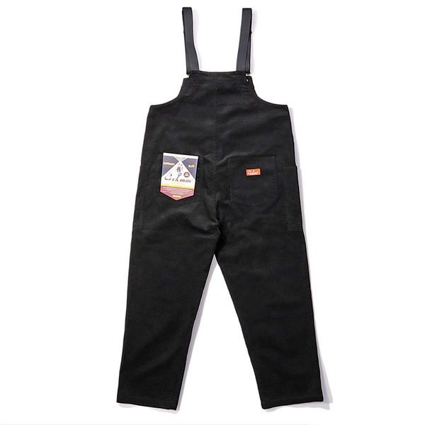 Комбінезон Cookman FISHERMANS BIB OVERALL corduroy black 231-33827-18 фото