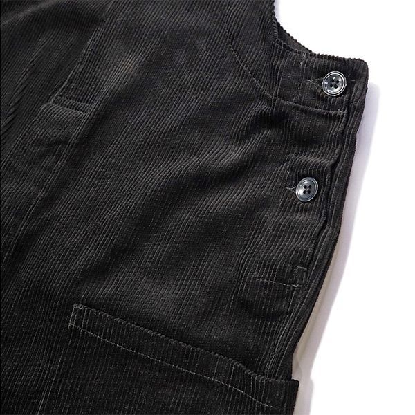 Комбінезон Cookman FISHERMANS BIB OVERALL corduroy black 231-33827-18 фото