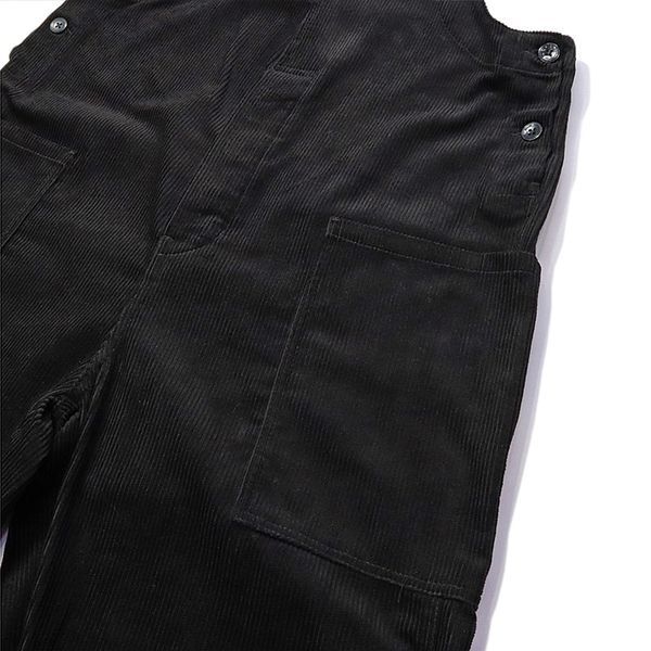 Комбінезон Cookman FISHERMANS BIB OVERALL corduroy black 231-33827-18 фото