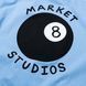 Футболка Market EIGHT BALL T-SHIRT blue MKT26Q1-SS0597-00064 фото 4