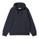Худі Carhartt WIP HOODED CARHARTT SWEAT dark navy / dark scarab I030547.3Z0XX фото 1