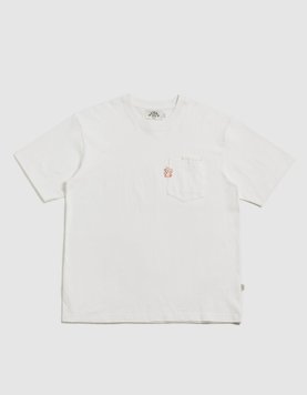 Футболка Victoria Hk DOUBLE POCKET LOGO TEE white 224-108-WHITE фото