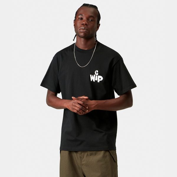 Футболка Carhartt WIP S/S CUTOUT T-SHIRT black I037221.89XX фото