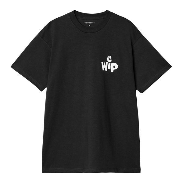 Футболка Carhartt WIP S/S CUTOUT T-SHIRT black I037221.89XX фото