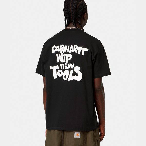 Футболка Carhartt WIP S/S CUTOUT T-SHIRT black I037221.89XX фото