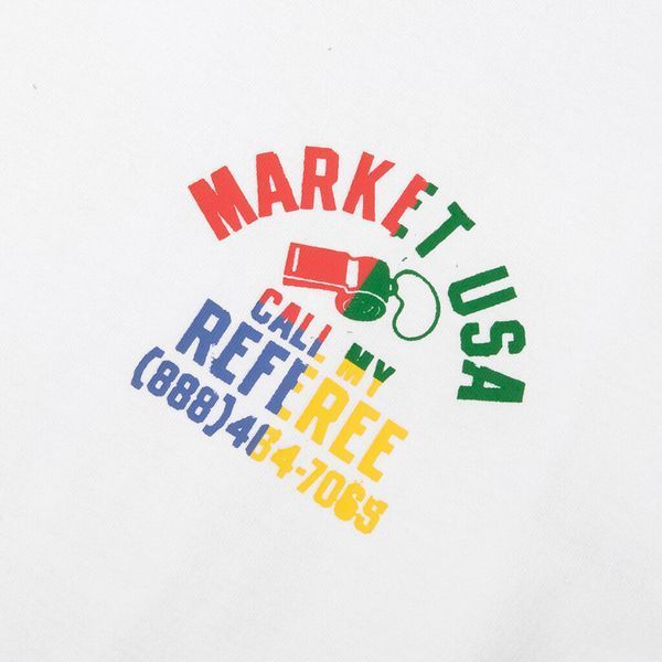 Футболка Market SMILEY FOUL PLAY T-SHIRT white 26Q2-SS0677-00220 фото
