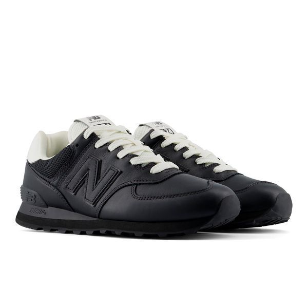 Кросівки New Balance 574 LEATHER black M5742VV фото