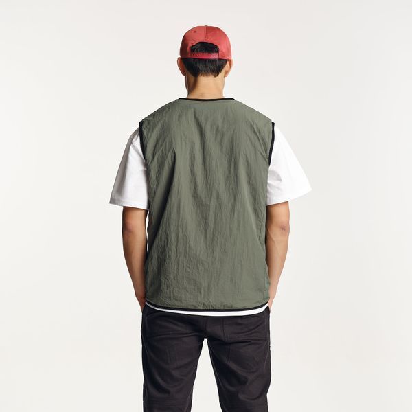 Жилет Parlez AMISK REVERSIBLE GILLET kelp green PARSS25017 фото