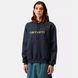 Худі Carhartt WIP HOODED CARHARTT SWEAT Deep Night / Gentle Green I030547.3PLXX фото 3