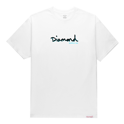 Футболка Diamond OUTLINE TEE WHITE (C23DMPA009-WHT) C23DMPA009-WHT фото