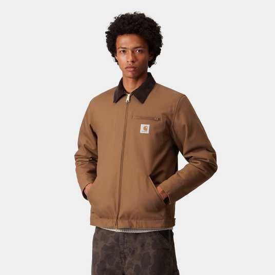 Carhartt　カーハート　ブラウン　Sサイズかわひでさん専用 Придбати Куртка Carhartt WIP DETROIT JACKET h brown/tobacco rigid