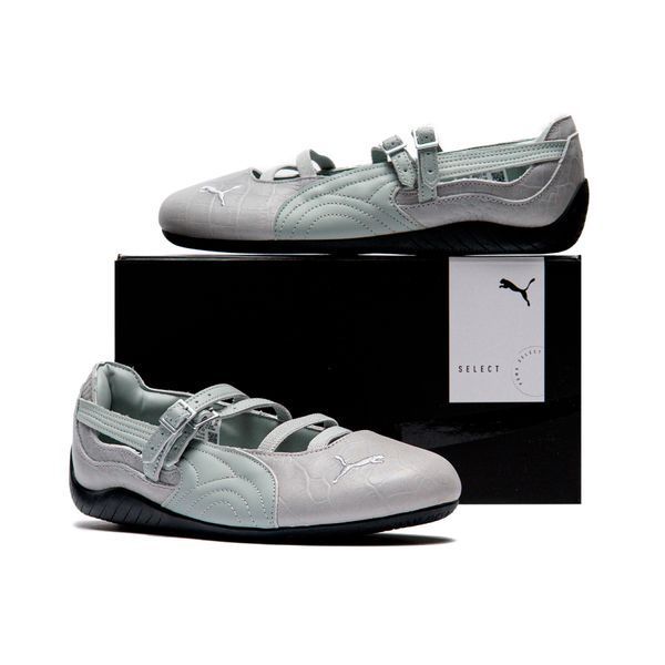 Балетки Puma SPEEDCAT BALLET CROC White-Vapor Gray 405327-02 фото
