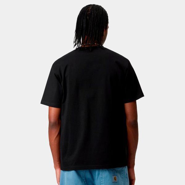 Футболка Carhartt WIP S/S UNIVERSITY SCRIPT T-SHIRT Black / White I036110.0D2XX фото