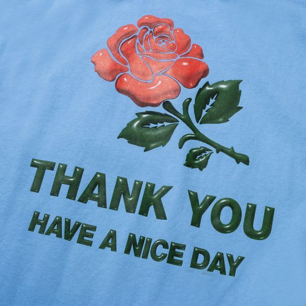 Футболка Market 3D HAVE A NICE DAY T-SHIRT blue MKT26Q1-SS0617-00064 фото