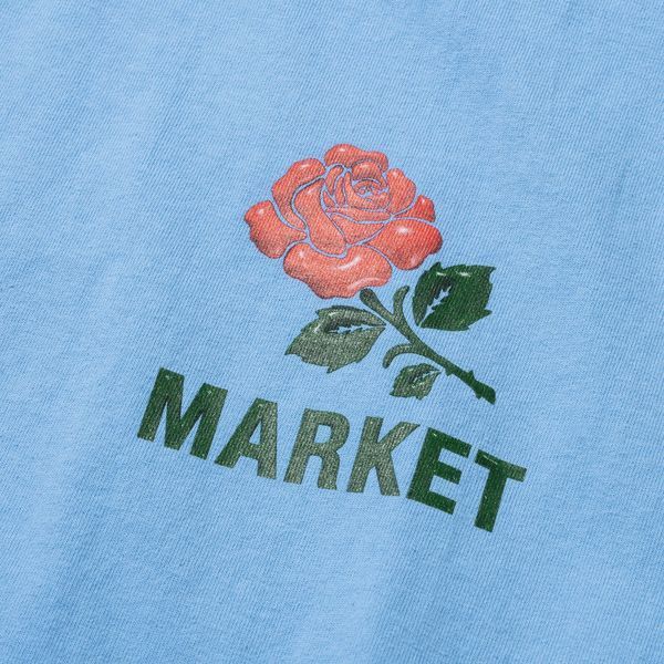 Футболка Market 3D HAVE A NICE DAY T-SHIRT blue MKT26Q1-SS0617-00064 фото