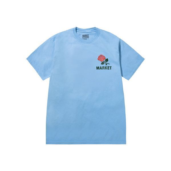 Футболка Market 3D HAVE A NICE DAY T-SHIRT blue MKT26Q1-SS0617-00064 фото