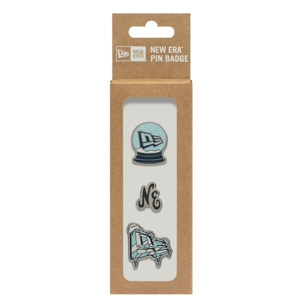 Набір пінів New Era NE 3 PIN GIFT SET 1 NEWERA SL silver 60758544-NE фото